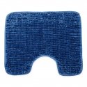 Bathroom mat set AmeliaHome BATI 50X80+40X50 cm, color: dark blue