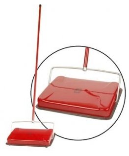 Elmaja RANKINIS VACUUM CLEANER JASIA. Dimensions 27 x 20 cm. Handle length 92 cm.