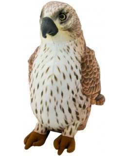 Lean Toys plīša rotaļlieta, ceļotājs, brūns, 30 cm