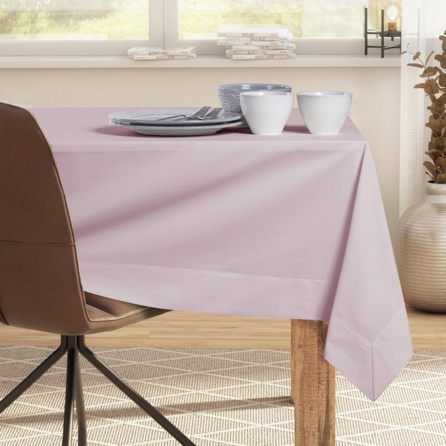 DecoKing TCLOTH/PURE/BRD/POWDERPINK/40X180 – 4