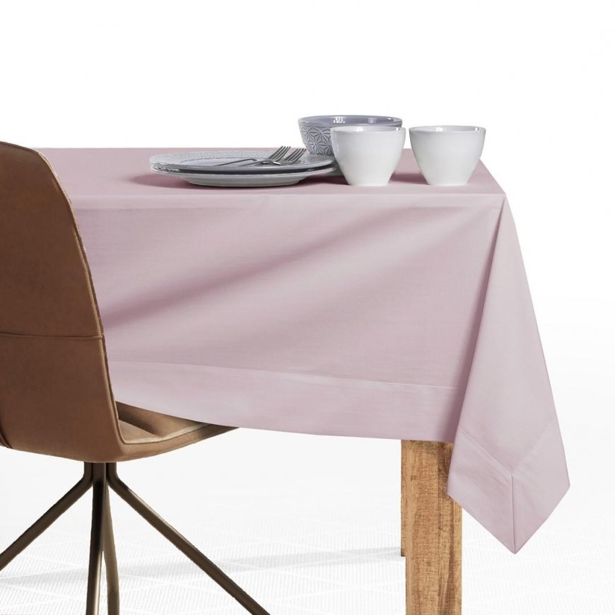 DecoKing TCLOTH/PURE/BRD/POWDERPINK/40X180 – 5