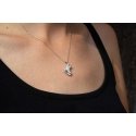 Agato Silver pendant Ice skates AGH731 Agato Silver pendant Ice skates AGH731