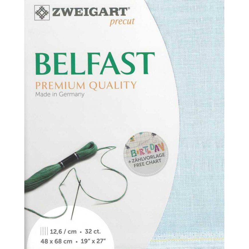 Zweigart Sawitzki Iepriekš izgriezts Belfast 48x68 cm 36095624868 – 2