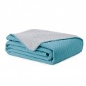 SOFTA blue bedspread made of simple fabric type - microfiber 240x260 AmeliaHome SOFTA blue bedspread made of simple fabric type - microfiber 240x260 AmeliaHome