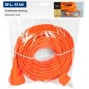 Blow PR-160 tīkla pagarinātājs 1 kontaktligzda bez zemējuma 30m oranžs 2x1.5mm Blow PR-160 tīkla pagarinātājs 1 kontaktligzda bez zemējuma 30m oranžs 2x1.5mm