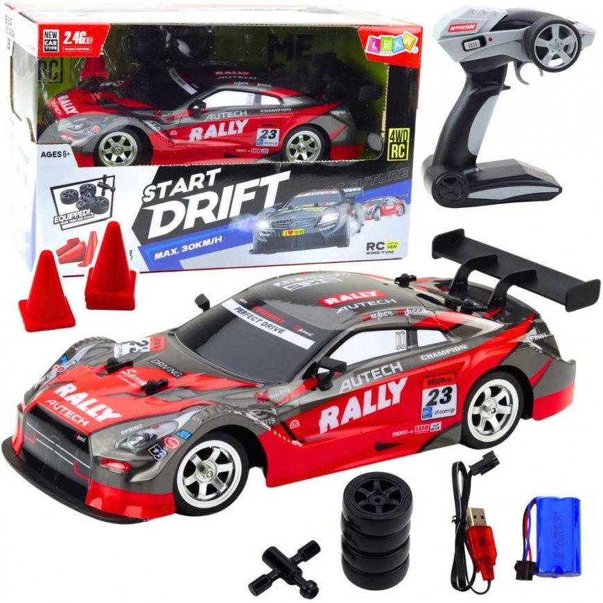 Lean Toys Remote Controlled Racing Car with Drift Function 1:16 – 5