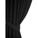 Yöverho renkailla AmeliaHome BLACKOUT 140X245 cm, 1 kpl, väri: musta Yöverho renkailla AmeliaHome BLACKOUT 140X245 cm, 1 kpl, väri: musta