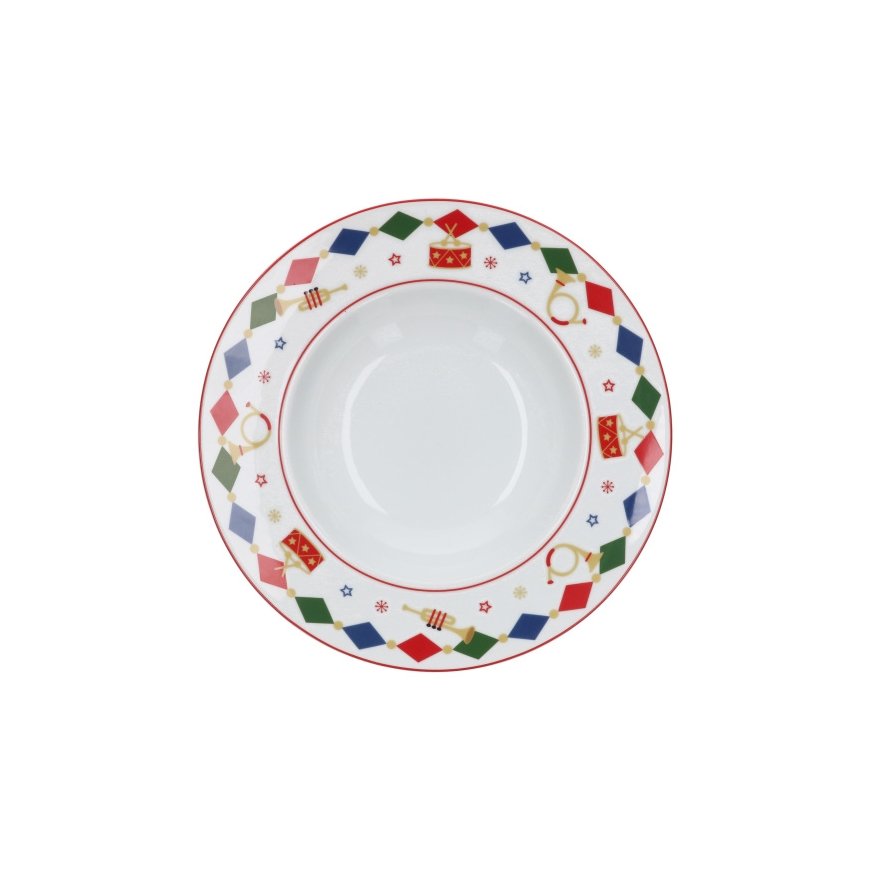 ROSE&TULIPS THE CHRISTMAS BAND Sriubos plate 24 cm