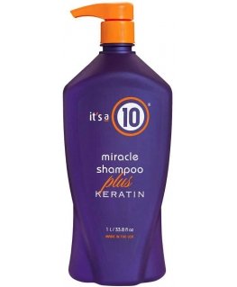 Se on 10, Miracle Šampūnas Plus Keratin, Hiusten Šampūnas, Kosteuta & Suojaa, 1000 ml