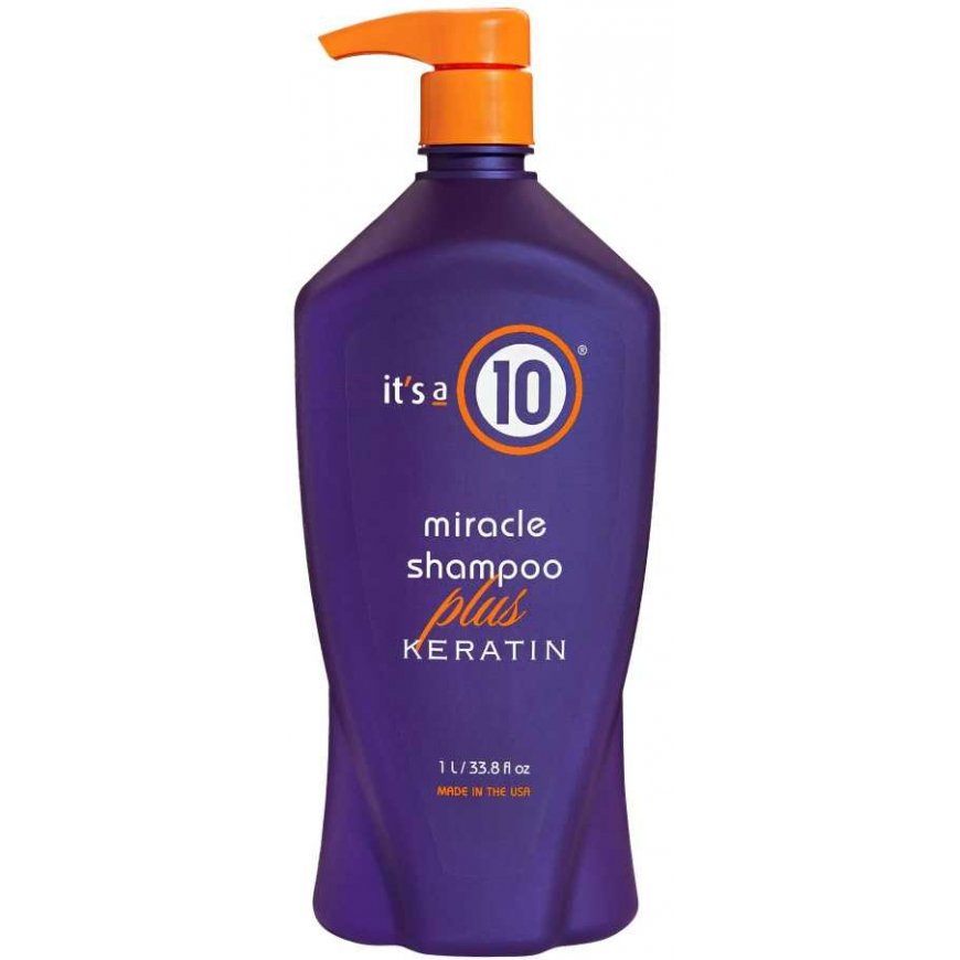 Tai yra 10, Miracle Šampūnas Plus Keratin, Plaukų Šampūnas, Drėkina ir Apsaugo, 1000 ml