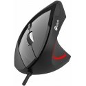 C-TECH pele VEM-09C, vertikāla, 6 pogas, melna, USB C-TECH pele VEM-09C, vertikāla, 6 pogas, melna, USB