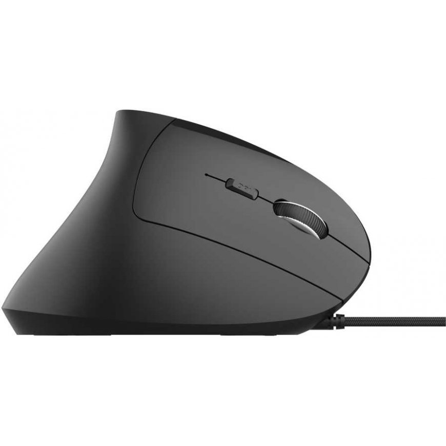 C-TECH мышь VEM-09C, вертикальная, 6 кнопок, черная, USB – 4