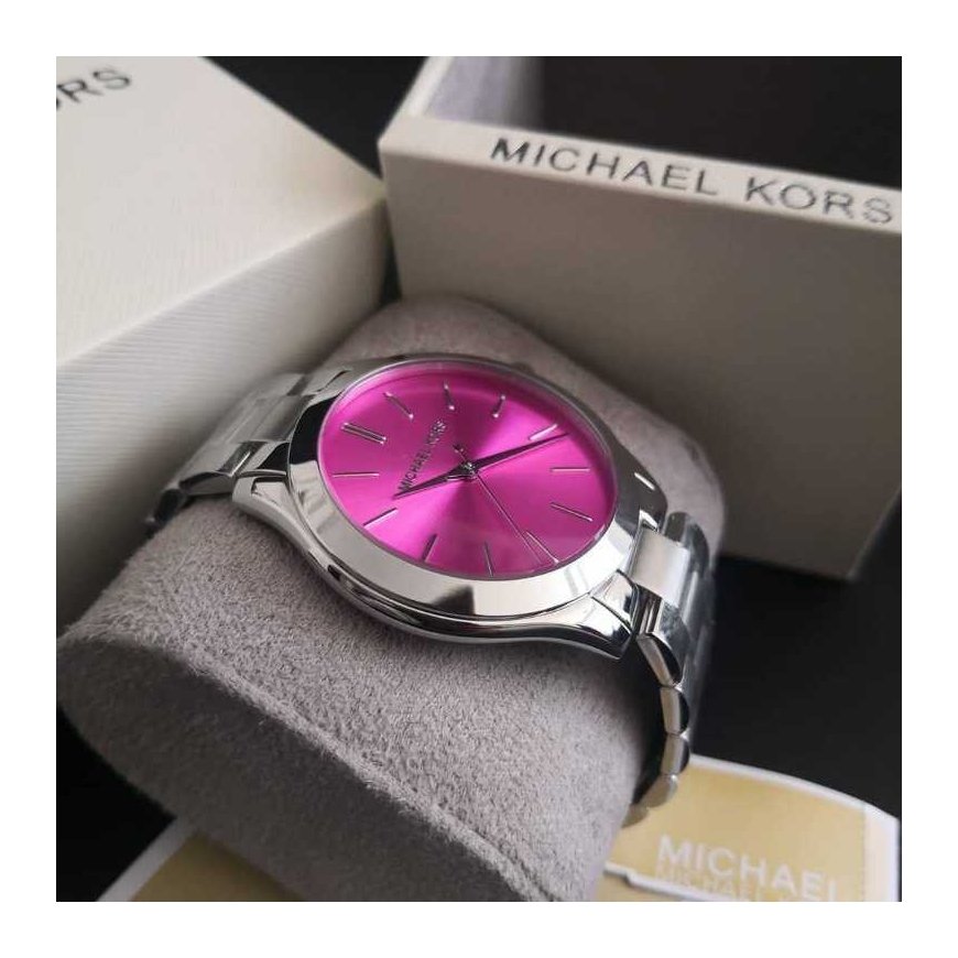 Moteriškas pulkstenis Michael Kors Slim Runway MK3291 + KASTE – 5