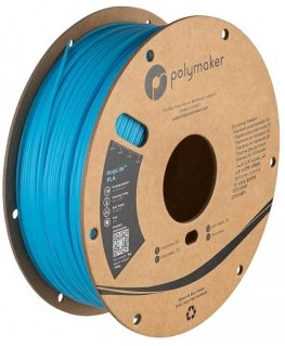 Polymaker Filament Polymaker PolyLite Glow-in-the-Dark PLA 1.75mm 1kg - Blue