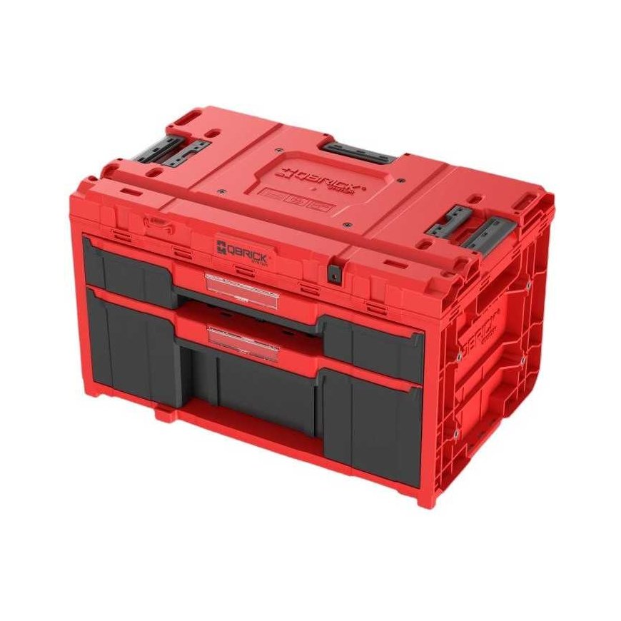 Q-Brick Two Drawer Tool Box, PLUS 2.0 UHD Custom, QBRICK ONE