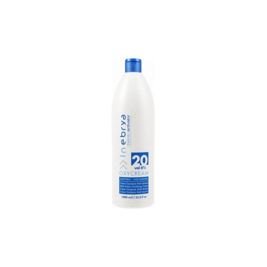 Inebrya OXYCREAM 20 VOL 6% - Oksidējošs krēms - 1000 ml