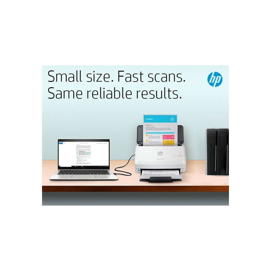 HP Scanjet Pro 3000 s4 Poogna-skänner 600 x 600 DPI A4 Must, Valge – 5