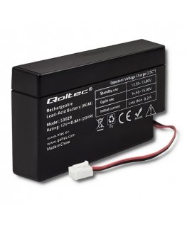 Qoltec 53029 ladattava akku Sealed Lead Acid (VRLA) 800 mAh 12 V