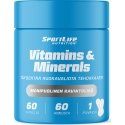 SportLife Vitamins&minerals 60kaps, 74 g SportLife Vitamins&minerals 60kaps, 74 g