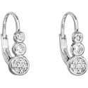 Evolution Group Silver earrings with zirconia white 11179.1 Evolution Group Silver earrings with zirconia white 11179.1