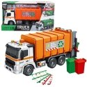 WOOPIE interactive garbage truck model scale 1:16 sound and light effects WOOPIE interactive garbage truck model scale 1:16 sound and light effects