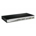 D-Link DXS-1210-12SC/E tinklo komutatorius Valdomas L2 10G Ethernet (100/1000/10000) 1U Juoda, Sidab D-Link DXS-1210-12SC/E tinklo komutatorius Valdomas L2 10G Ethernet (100/1000/10000) 1U Juoda, Sidab