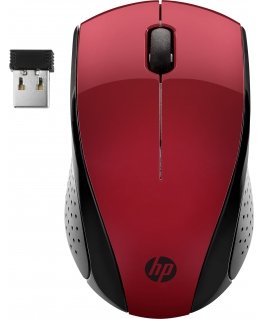 HP Беспроводная мышь 220 (красная)