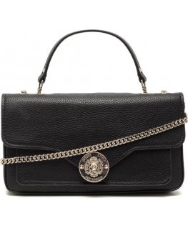 Guess Guess, экологиялық кожа, кроссбоди сумка, черная, 29 x 15 x 4 см, для женщин