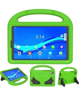 Reach Dėklas Shockproof Lastele Samsung X200/X205 Tab A8 10.5 2021 roheline