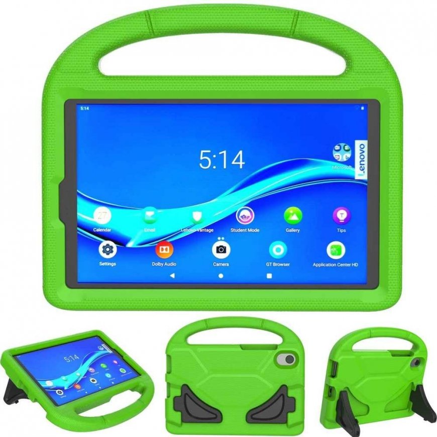 Reach Dėklas Shockproof Kids Samsung X200/X205 Tab A8 10.5 2021 žalias