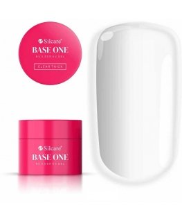 Silcare "Base One" clear thick nail polish gel, 50 g