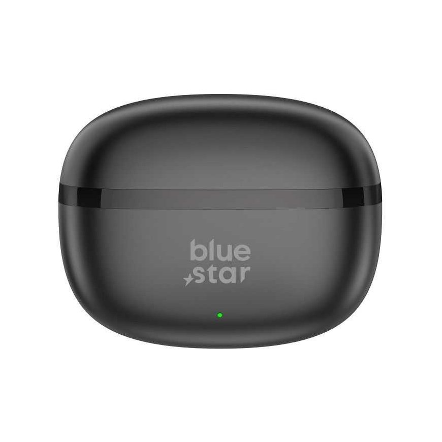BlueStar Mēlynas STAR bezvadu austiņas bluetooth TWS ENC + ANC AC20E melns – 2