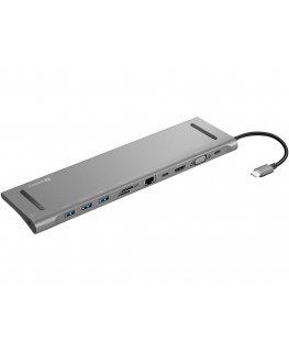 Sandberg 136-31 dokstacija Vadu USB 3.2 Gen 1 (3.1 Gen 1) Type-C Alumīnijs