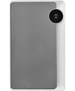 Orno STRATIS AC, two-tone electromechanical wired bell, 230V, white and graphite