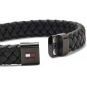 Tommy Hilfiger Melna ādas aproce ar tērauda aizdari 2790331 Tommy Hilfiger Melna ādas aproce ar tērauda aizdari 2790331