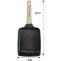 Klausberg rectangular non-stick frying pan 36x15 cm, KB-7813 Klausberg rectangular non-stick frying pan 36x15 cm, KB-7813