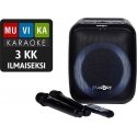 Madboy Audio MadBoy TOTAL S akumuliatorinis karaoke įrenginys su belaidžiais mikrofonais Madboy Audio MadBoy TOTAL S akumuliatorinis karaoke įrenginys su belaidžiais mikrofonais