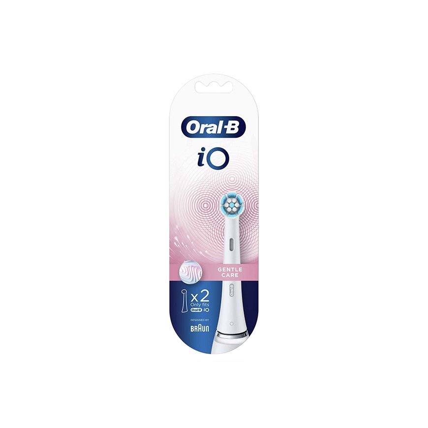 Oral-B iO Gentle Care 4210201343646 toothbrush head 2 pc(s) White – 2