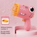 Kiddyz Bubble Gun 40 hole Soap Bubble Gun with bottle holder for