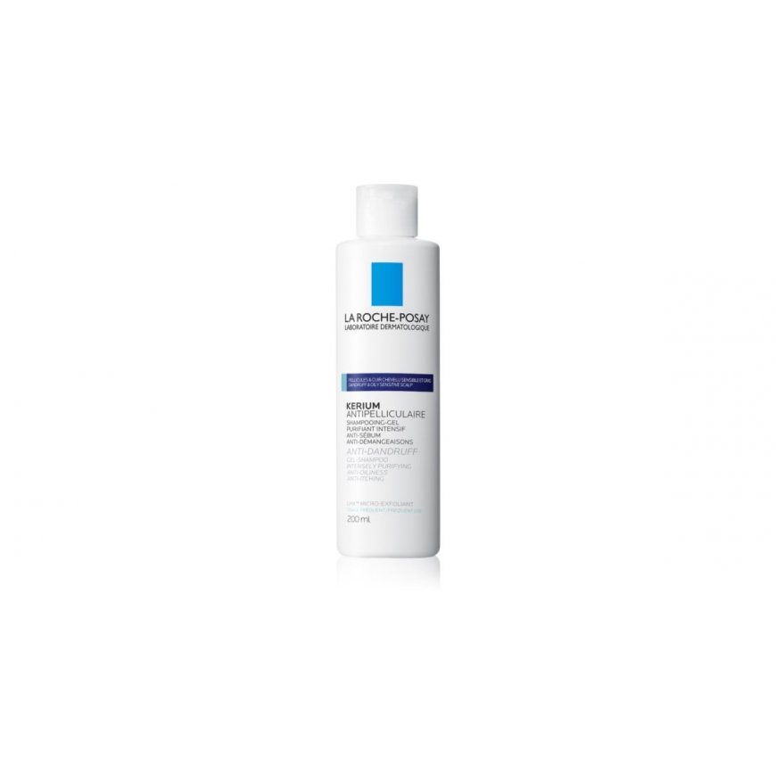 La Roche-Posay Kerium DS Šampūnas - Šamponas prieš pleiskanas - 200 ml