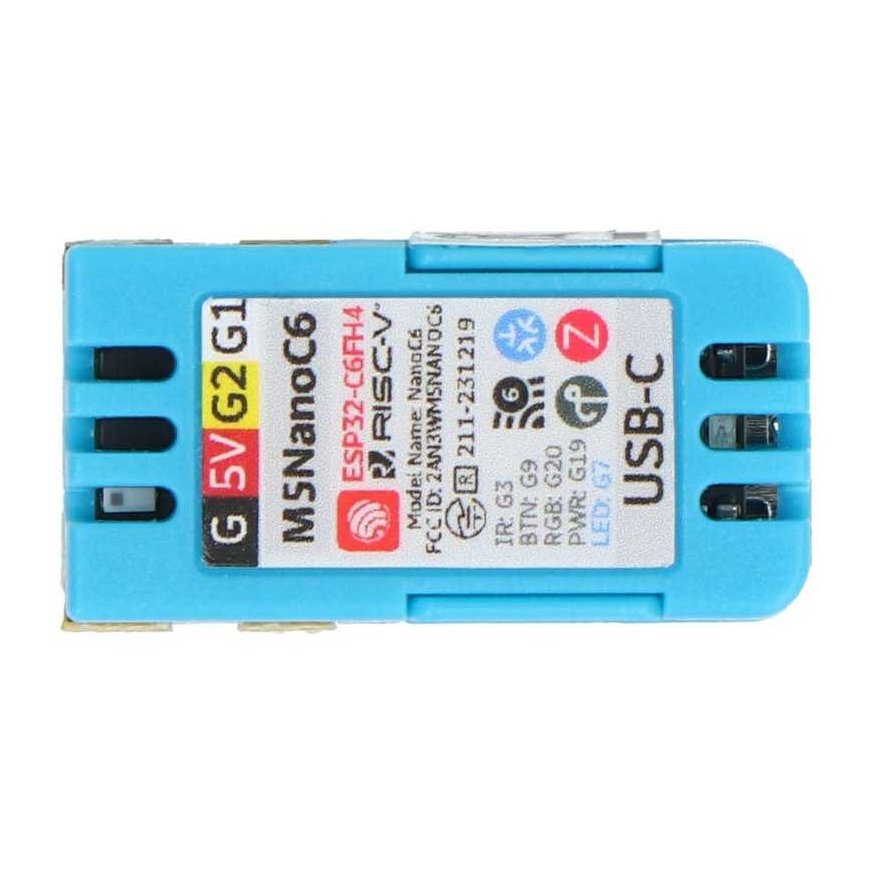 M5NanoC6 Dev Kit - ESP32-C6FH4 - kūrimo rinkinys - M5Stack C125 – 3