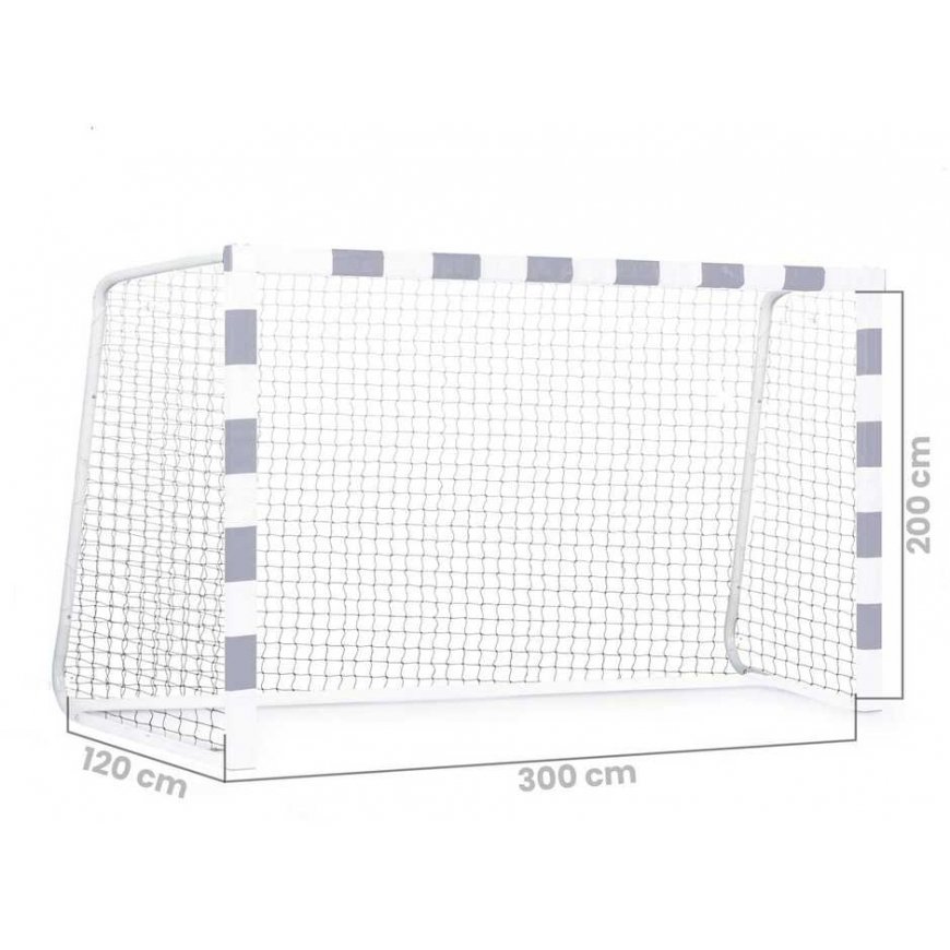 Нео-Спорт футбольные ворота сетка 300x200x120см – 3