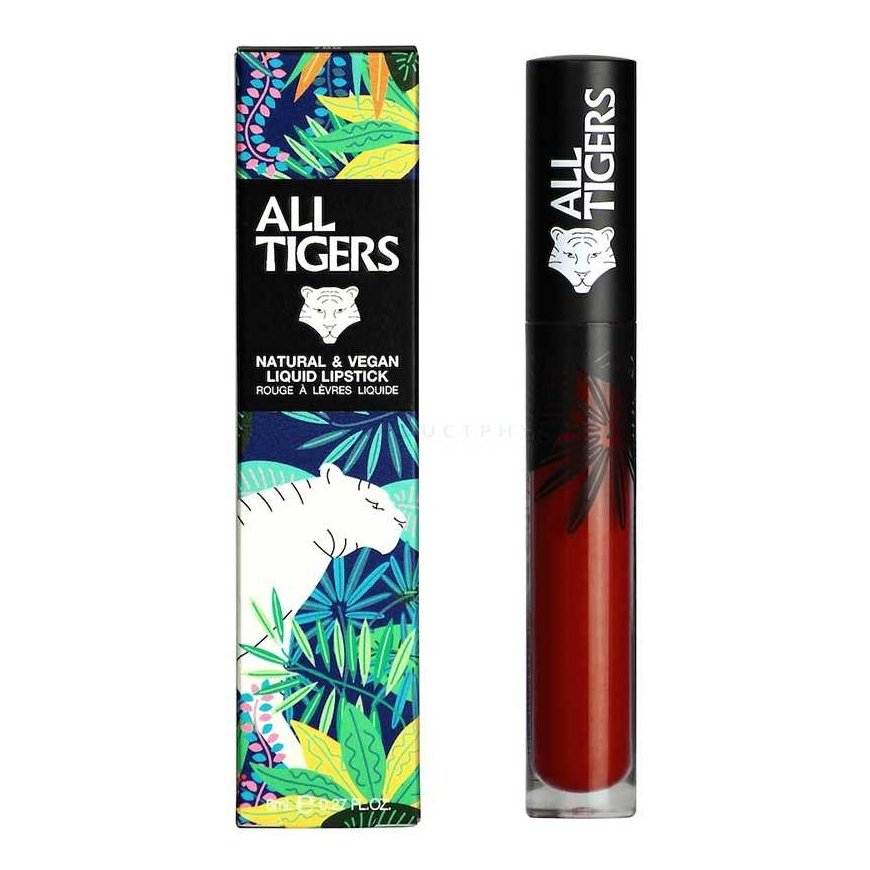 Visi Tigers Natural & Vegan skysti lūpų dažai 889 Command Respect 8ml lūpdažis – 2