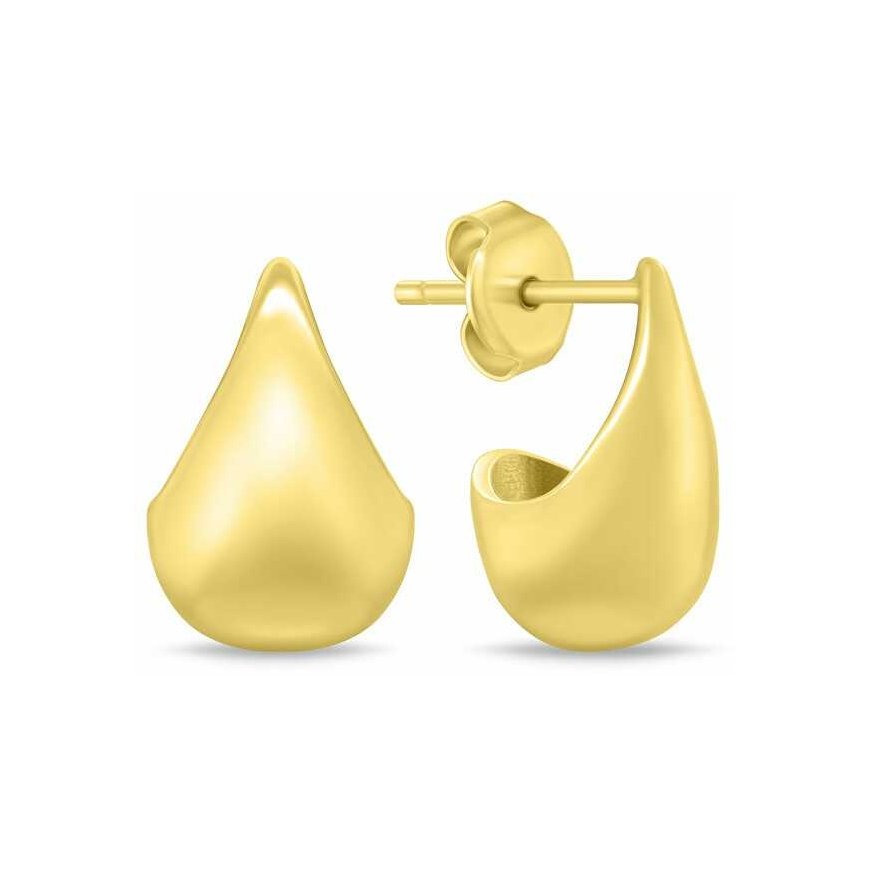 Brilio Silver minimalistlikult kullatud ehtekomplekt SET272Y Tear Drop (kaelakee, kõrvarõngad) – 4