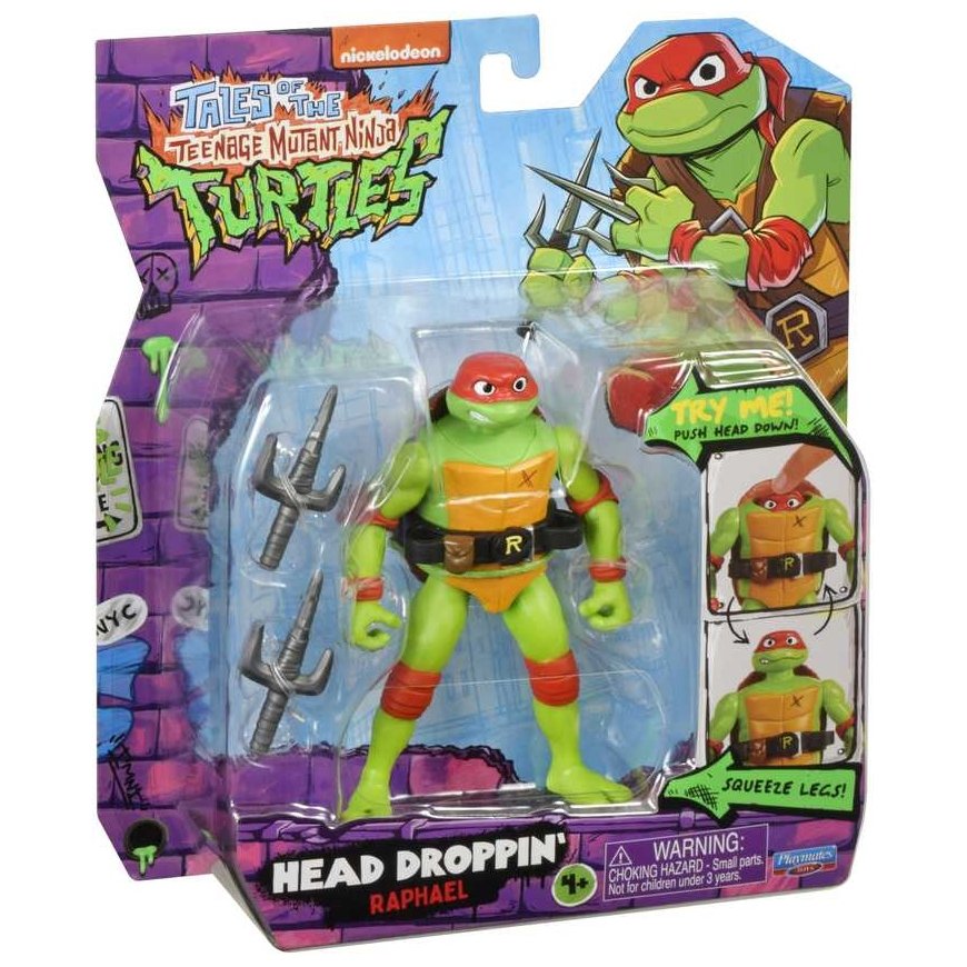 TMNT figūrėlē Head Dropping Raphael, 83307