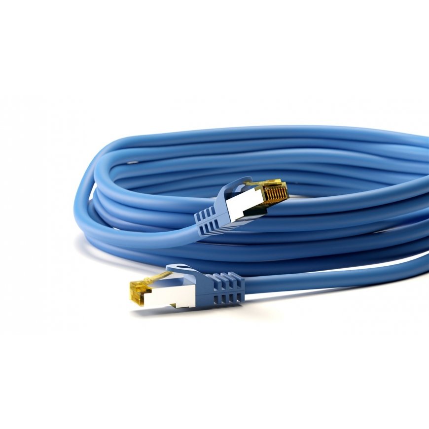 Goobay 91655 võrgukaabel Sinine 20 m Cat7 S/FTP (S-STP) – 4