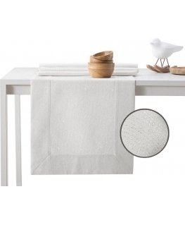 DecoKing TCLOTH/SPARKLE/BRD/CREAM/30X100