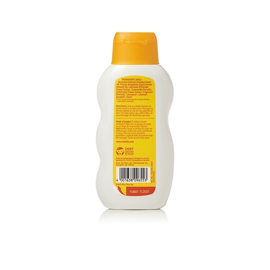 Weleda 4001638096553 kehaõli beebile 200 ml – 2
