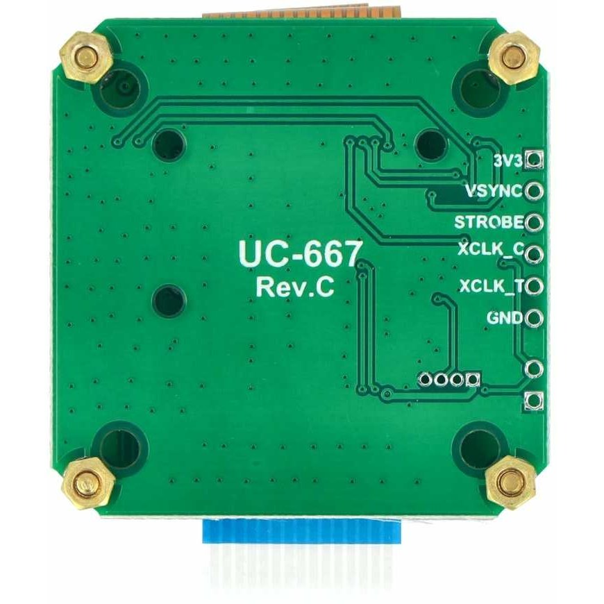 OV9281 1Mpx globālā slēdža kamera ar M12 objektīvu, paredzēta Nvidia Jetson Nano - NoIR - vienkrāsaina - Arducam B0223 – 4