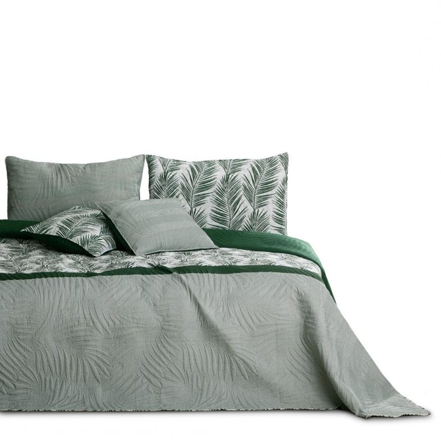 AmeliaHome LOVAS / AH / TROPICALBONAIRE / BOTTLEGREEN / 170X210 – 4